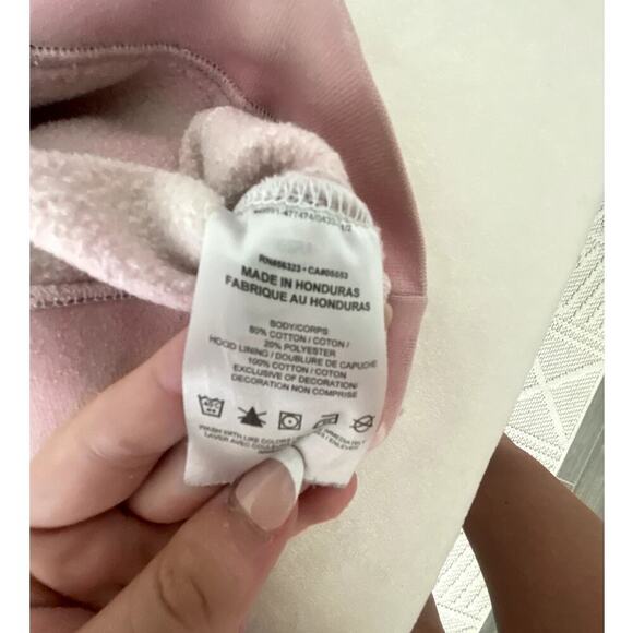 Womens NIKE Pink Tye Dye Hoodie Size Small - Picture 5 of 5